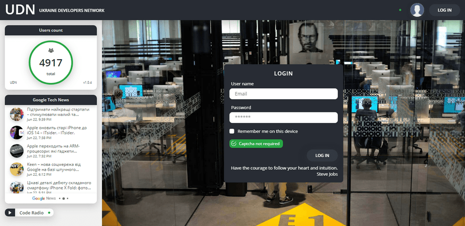 login