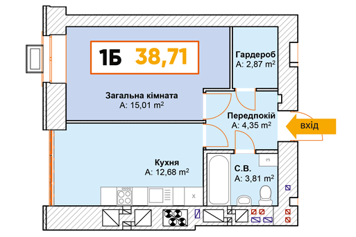 1-bedroom